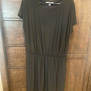 Annalee + Hope Elegant Black Midi Dress